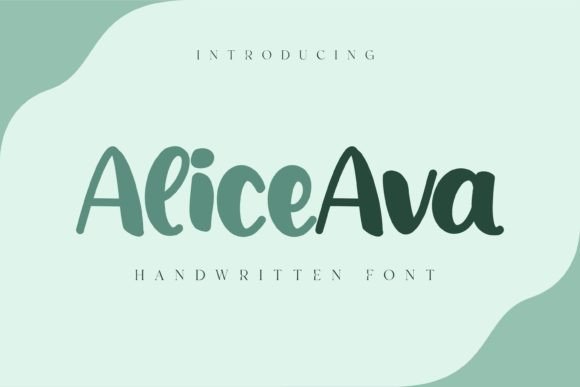 Alice Ava Handdrawn Font for Warm, Memorable Branding