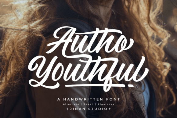 Autho Youthful: A Handwritten Font That Feels Like a Quiet Conversation