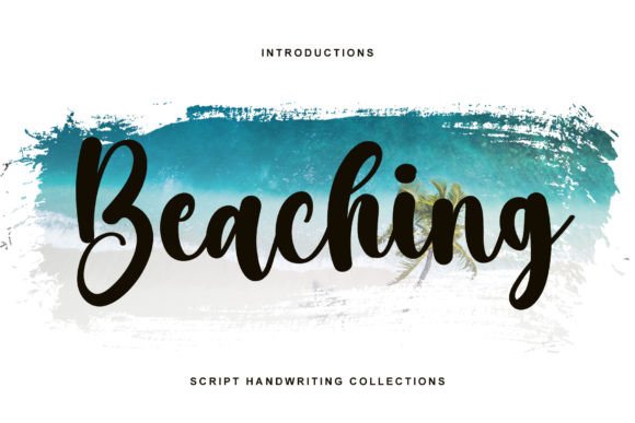 Beaching: A Handwritten Font That Earns Its Place in Real Campaigns