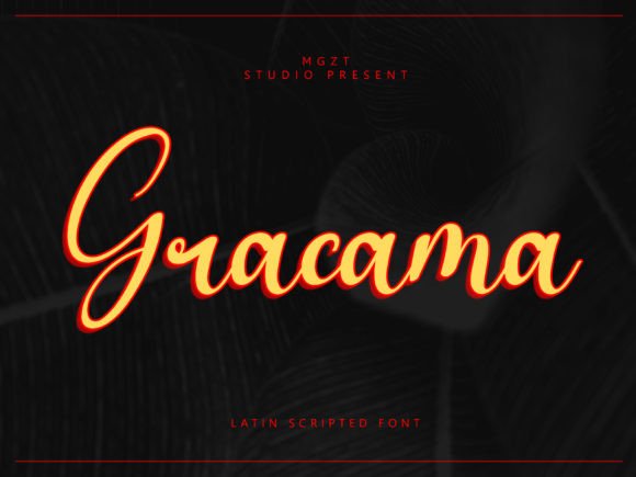 Gracama: A Script Amp Font That Makes Your Campaigns Feel Intentional