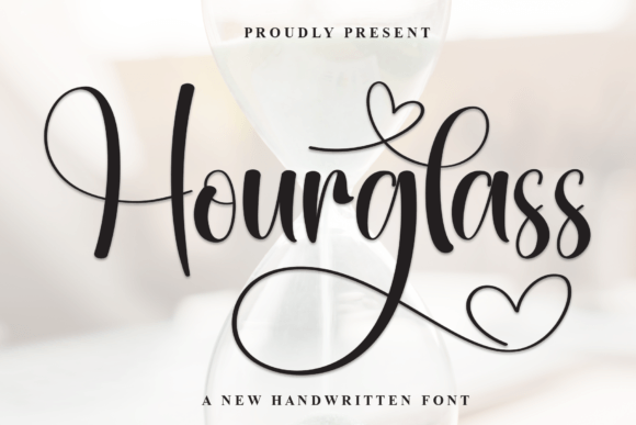 Hourglass: A Modern Handwritten Font for Elegant Digital Branding