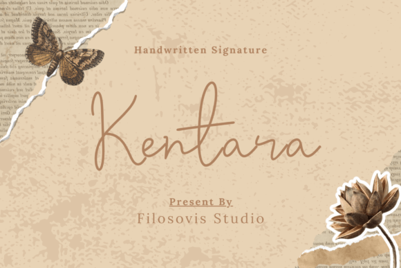 Kentara: A Sweet Handwritten Font for Digital Branding
