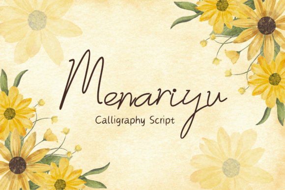 Menariyu: A Sweet, Friendly Handwritten Font for Real Business Branding