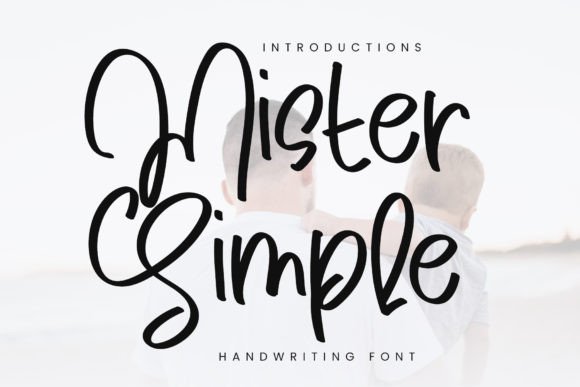 Mister Simple: A Dainty Script Font for Polished Digital Branding