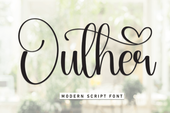 Outher: A Modern Handwritten Font for Digital Branding