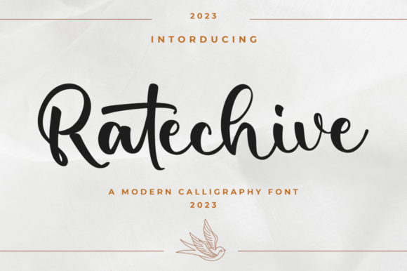 Ratechive: A Handwritten Font That Earns Its Place in Real Campaigns