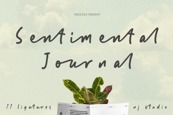 Sentimental Journey: A Handwritten Font That Builds Trust
