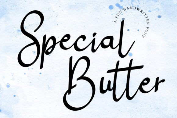 Special Butter: A Refined Script Font for Digital Branding