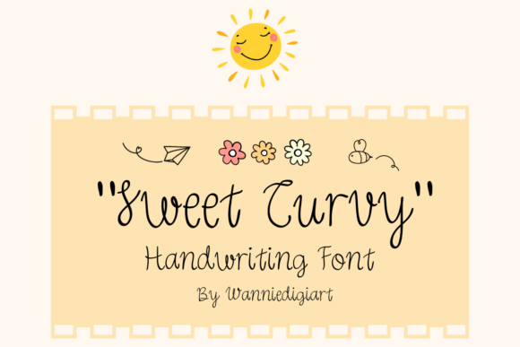 Sweet Curvy: A Playful Script Font for Handmade Charm
