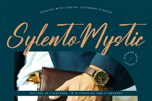 Sylento Mystic: A Handwritten Font That Makes Your Brand Feel Thoughtful